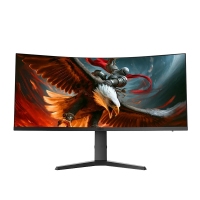 HKC CG343U 34英寸 4K180Hz 升降旋转 21:9超宽屏曲面电竞显示器