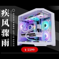 5599疾风骤雨 12400F 技嘉610主板七彩虹4060显卡