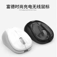 富德  V10M  黑色 2.4G充电无线鼠标