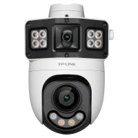 TP-LINK IPC669XD-A4无线POE双路300万像素室外枪球联动全彩球机