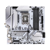 七彩虹 战斧BATTLE-AX B760M-WHITE WIFI 白色主板