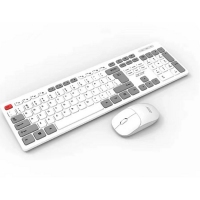宏基OAK920 白灰色 巧克力无线办公静音套装