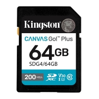 金士顿SDG4 64G U3 V30 4K 200M/s微单反相机内存卡