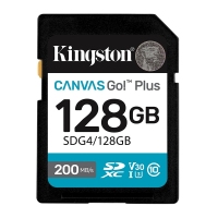 金士顿SDG4 128G U3 V30 4K 200M/s微单反相机内存卡