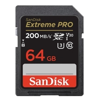 闪迪64G SD卡 U3 V30 4K储存卡