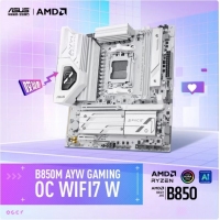 华硕 B850M AYW GAMING OC WIFI7 W D5 主板