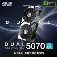 华硕 DUAL-RTX5070-012G 雪豹显卡