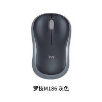 罗技M186无线鼠标 灰色