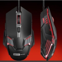 联想Services【MW61黑色】游戏发光鼠标