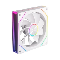 棱镜8PRO 白色 反 ARGB超静音机箱风扇