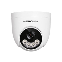 水星MIPC434W 4mm 400万 双光全彩半球摄像机