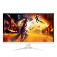 AOC Q27G4/WS 白色 27寸显示器 2K高清 210Hz IPS 升降/旋转 低蓝光不闪 HDMI/DP接口