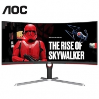 AOC CU34G10X 1500R曲面 34寸显示器 21:9带鱼屏  4K165Hz HDMI/DP/U3.2/Gen1接口