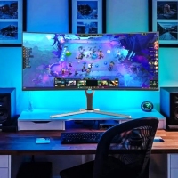 AOC CU34G3X 1500R曲面 34寸显示器 21:9带鱼屏  4K180Hz HDMI/DP/U3.2/Gen1接口