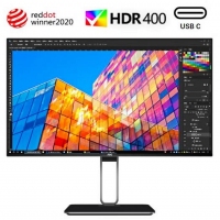 AOC Q27U2D/P 27寸显示器 2K  IPS  升降/旋转/壁挂 VGA/DVI/HDMI/USB*2接口 3W音箱