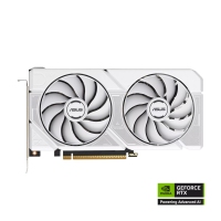 华硕 DUAL-RTX5060-O8G-WHITE 雪豹 白色 显卡