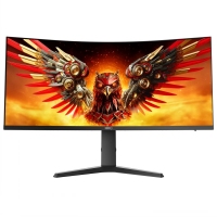 HKC CG343UPro 34英寸 准4K 200hz 升降旋转 曲面电竞显示器