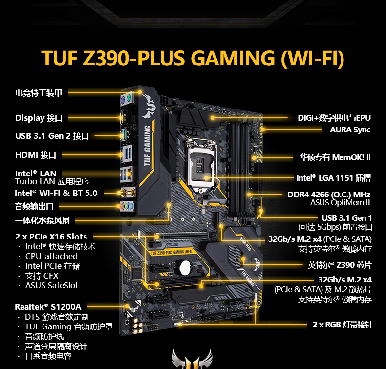 (wi-fi) 大板 自带wifi 1151 商品编号:ecs011610 品牌:asus/华硕